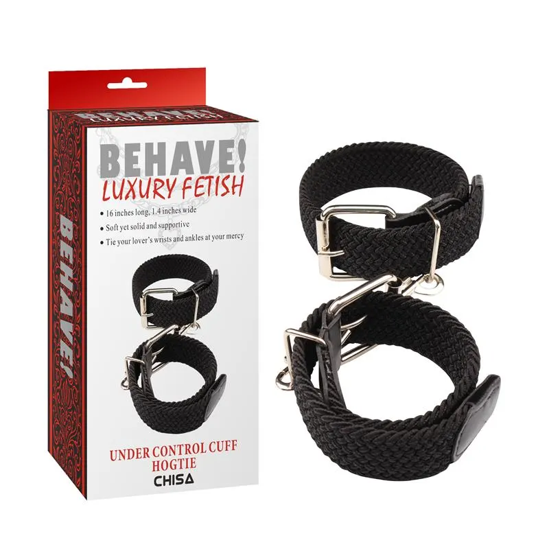 Atadura para Tobillo y Muñecas Under Control Cuff Hogtie · CHISA · Esposas y Ataduras