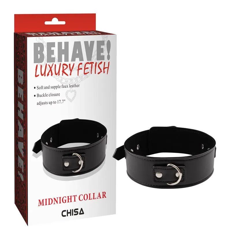 Collar Midnight · CHISA · Accesorios BDSM y Fetish