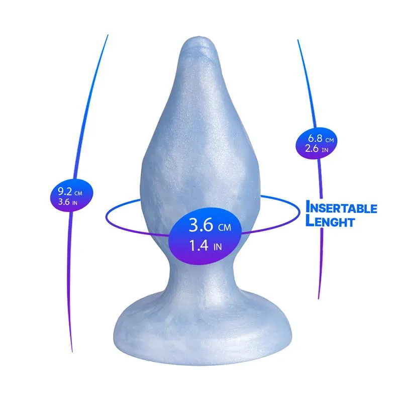 Diamond Plug Anal Fantasy Silicona Liquida · SILEXD · Anal — Foto 4