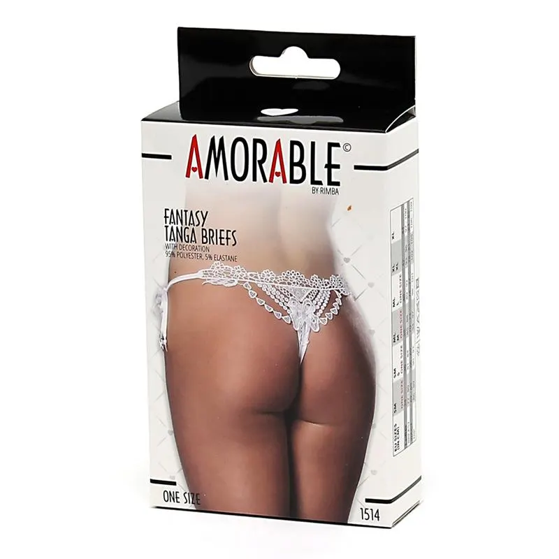 Tanga Fantasía Blanco Talla Unica · AMORABLE · Tangas y Braguitas — Foto 3