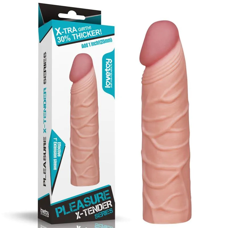 Funda para el Pene Pleasure X Tender Natural · LOVETOY · Fundas y Extensiones para el Pene — photo 6
