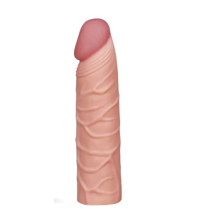 Funda para el Pene Pleasure X Tender Natural · LOVETOY · Fundas y Extensiones para el Pene