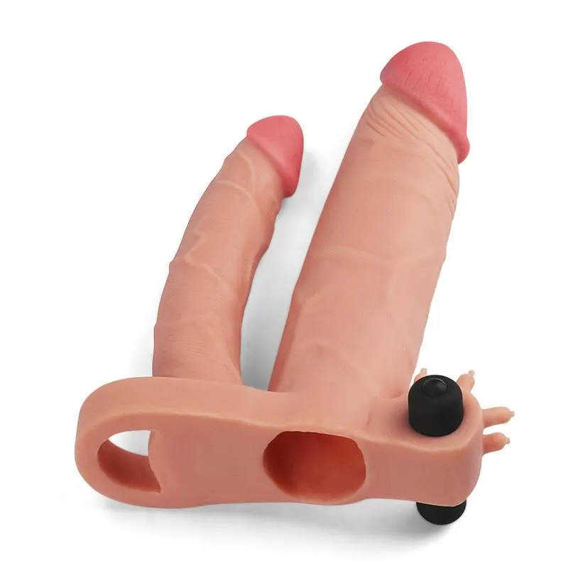 Funda para el Pene Doble con Vibración +1 · LOVETOY · Dildos — Foto 2