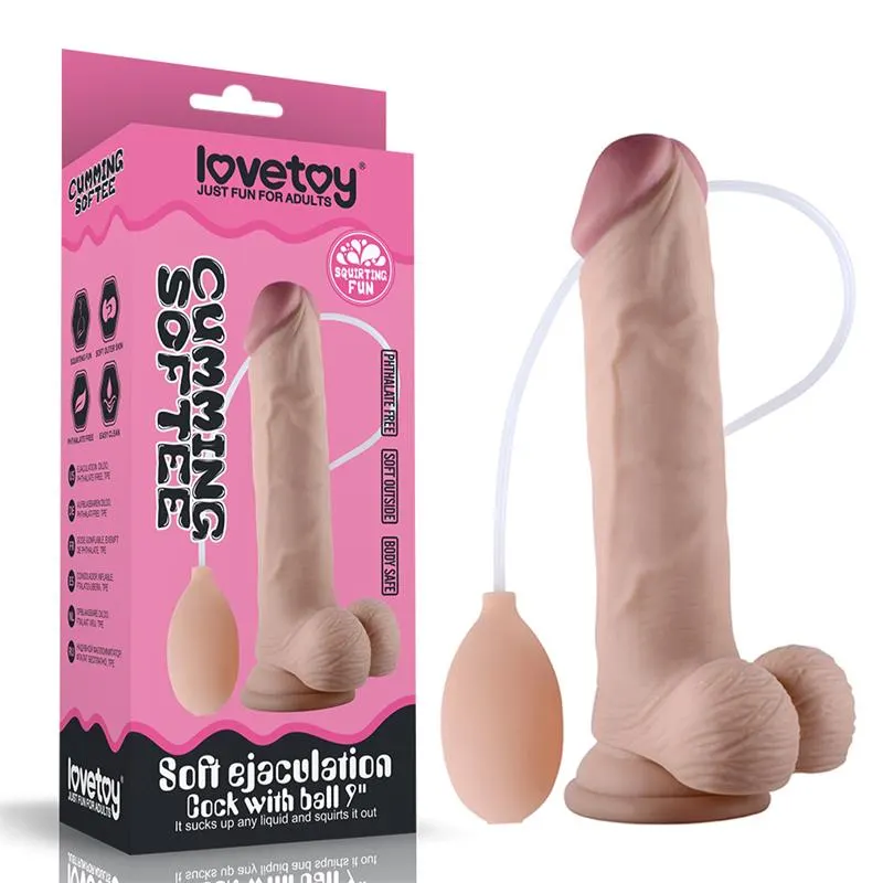 Dildo con Función Squirting 9 · LOVETOY · Dildos — Foto 8