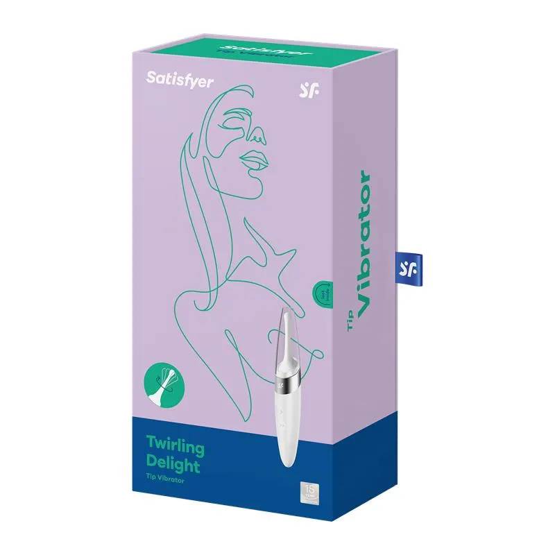 Twirling Delight Estimulador Giratorio Blanco · SATISFYER · Estimuladores de Clítoris — photo 6