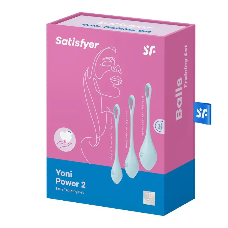 Yoni Power 2 Azul claro · SATISFYER · Bolas Chinas y Salud Femenina — Foto 5