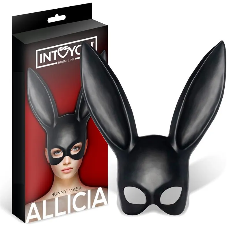 Allicia Máscara de Conejito Negro · INTOYOU BDSM LINE · Juegos y Complementos Divertidos — Foto 2
