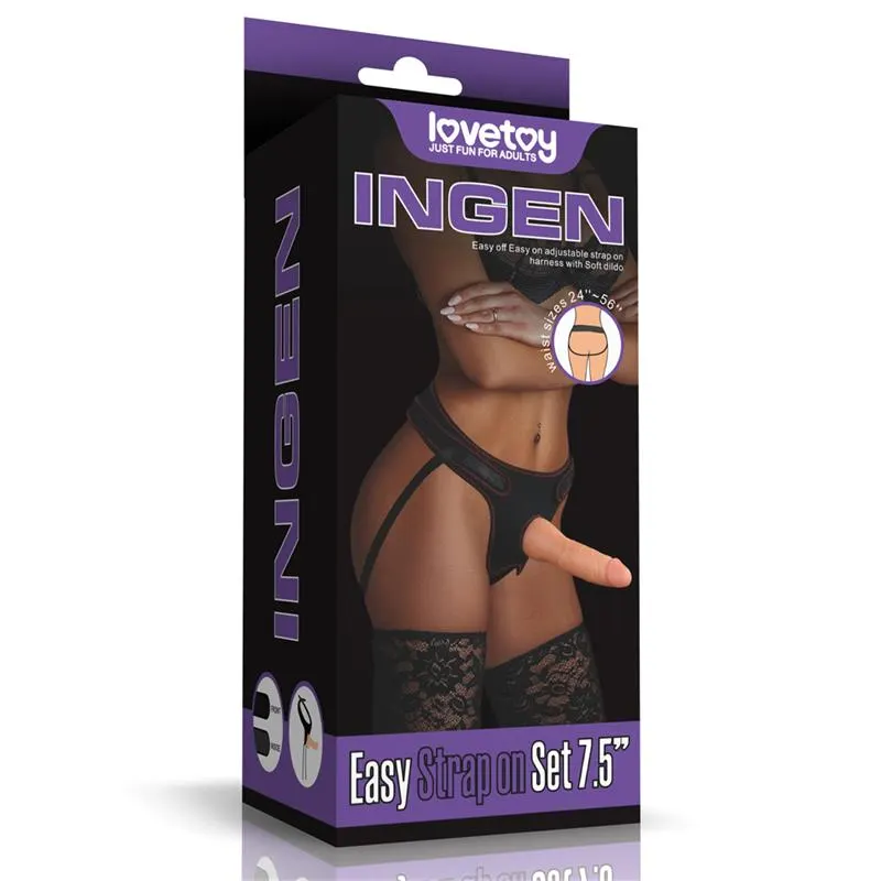 Arnés con Dildo Easy Strapon 7.5 · LOVETOY · Dildos — photo 12