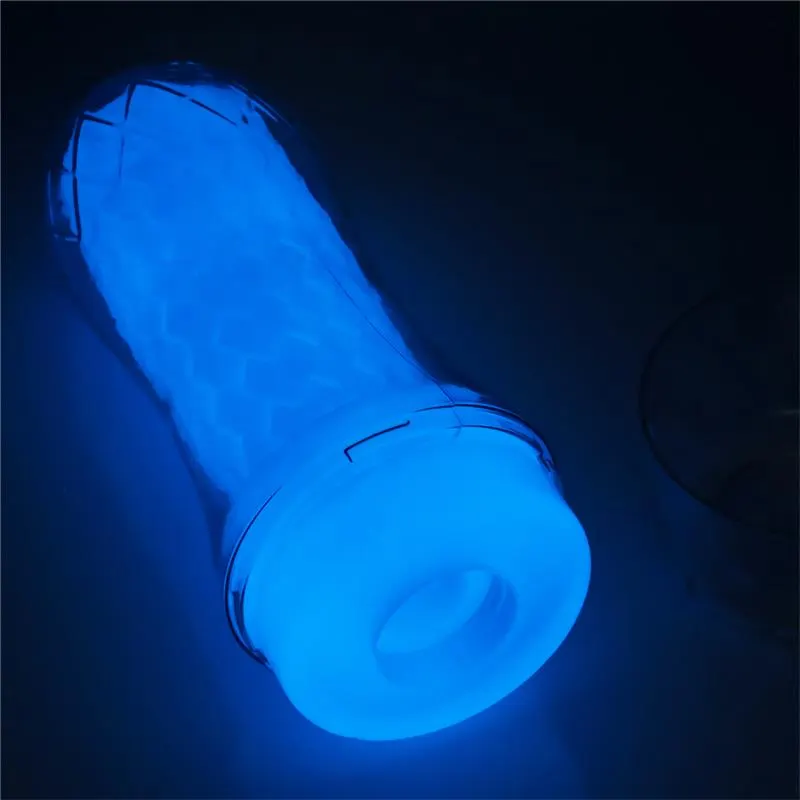 Masturbador Masculino Lumino Luz Azul · LOVETOY · Masturbadores Él — Foto 2