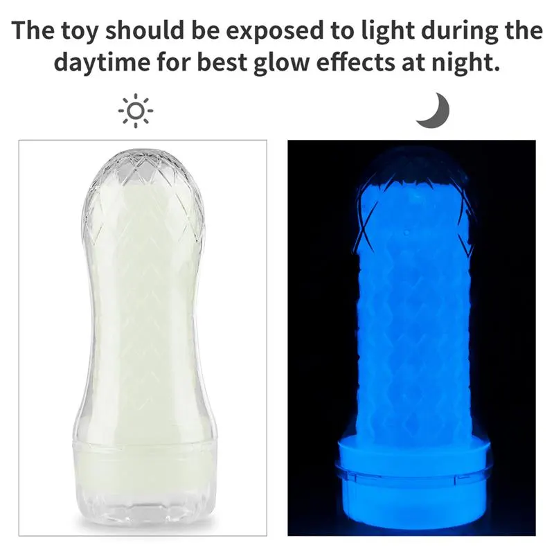Masturbador Masculino Lumino Luz Azul · LOVETOY · Masturbadores Él — Foto 10