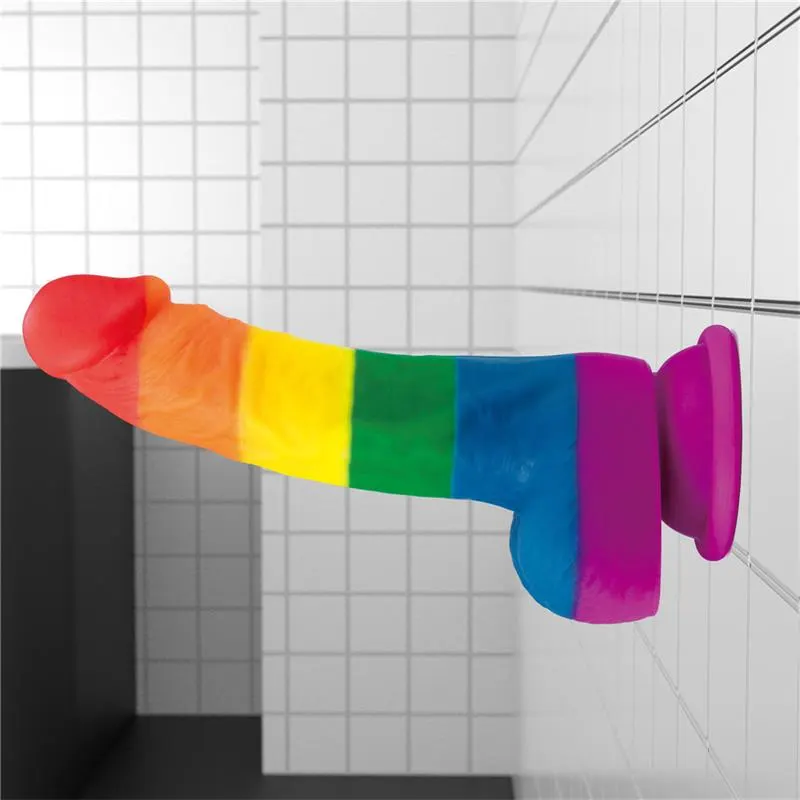 Dildo Prider 8 Silicona Líquida LGBT · LOVETOY · Dildos — photo 7