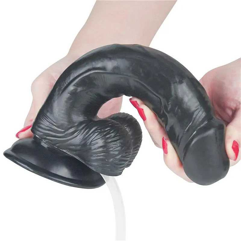 Dildo Squirting 9 Negro · LOVETOY · Dildos — Foto 3