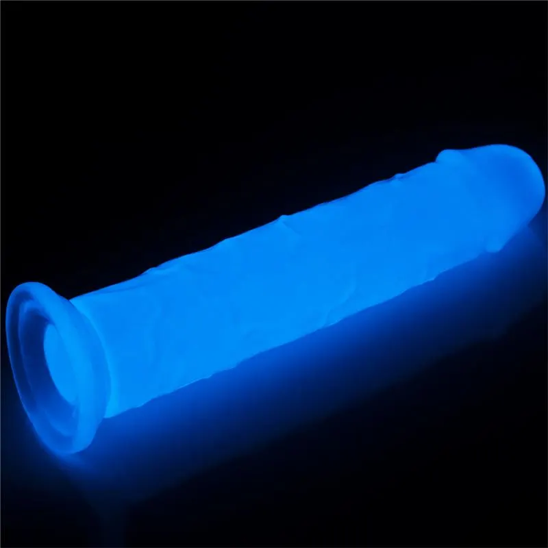 Dildo Lumino 8 Luz Azul · LOVETOY · Dildos — Foto 2