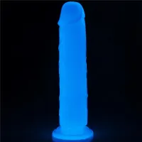 Dildo Lumino 8 Luz Azul · LOVETOY · Dildos