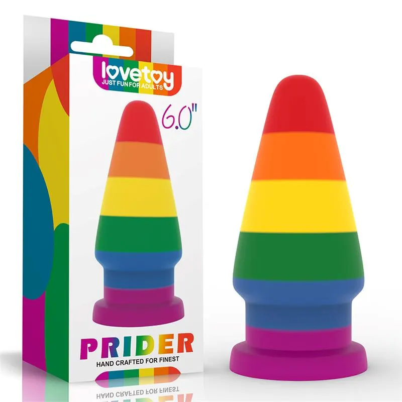 Plug Anal Prider 6 LGBT · LOVETOY · Anal — Foto 9