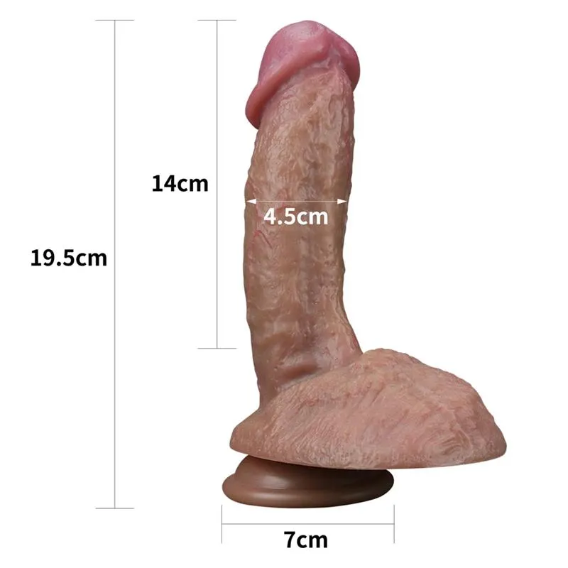 Dildo Nature 7.5 Dual Layer · LOVETOY · Dildos — photo 10