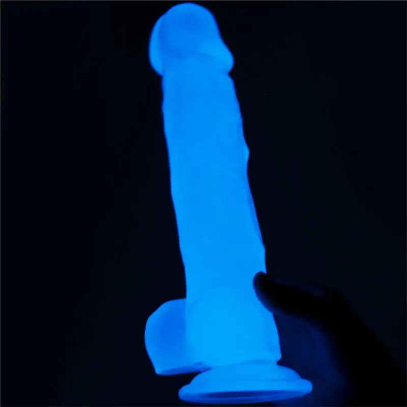 Dildo 8.5 Lumino Luz Azul · LOVETOY · Dildos — Foto 2