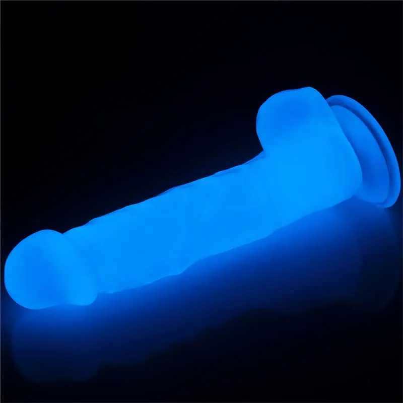 Dildo 8.5 Lumino Luz Azul · LOVETOY · Dildos — Foto 3
