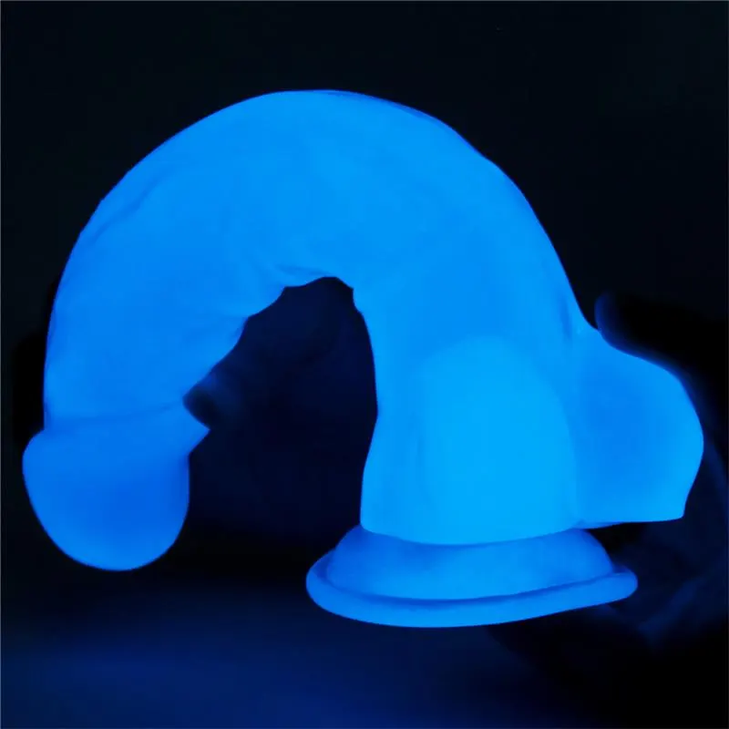 Dildo 8.5 Lumino Luz Azul · LOVETOY · Dildos — Foto 5