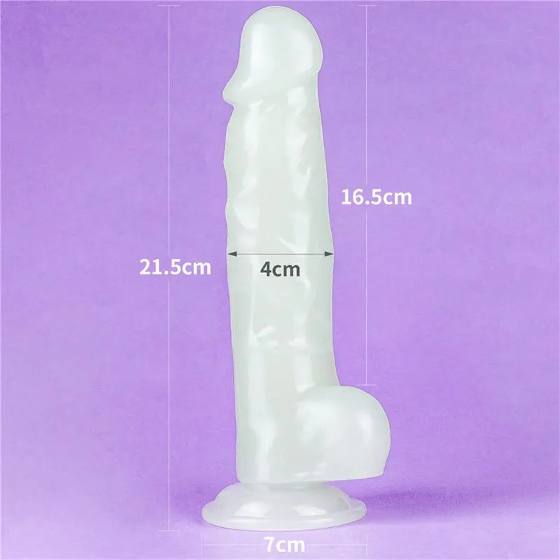 Dildo 8.5 Lumino Luz Azul · LOVETOY · Dildos — Foto 10