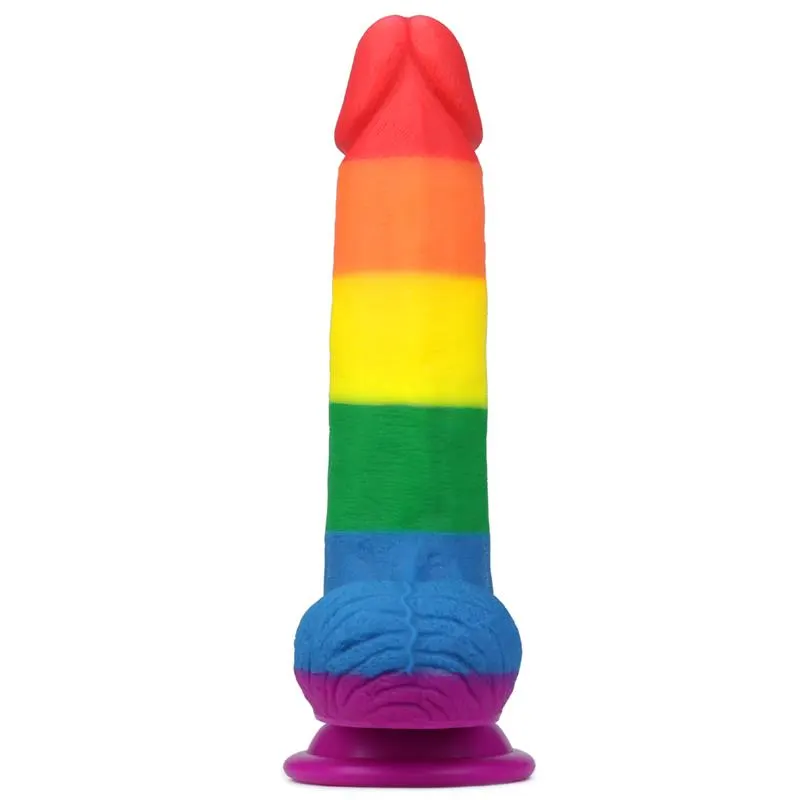 Dildo Prider 7.5 Silicona Líquida LGBT · LOVETOY · Dildos — Foto 2