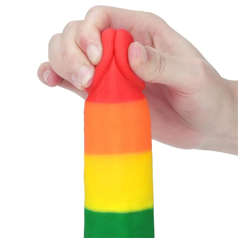 Dildo Prider 7.5 Silicona Líquida LGBT · LOVETOY · Dildos — Foto 5