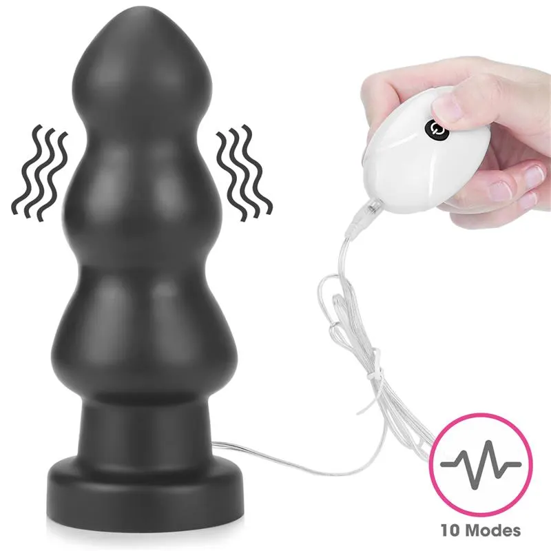 Plug Anal con Vibración King Sized 7.8 Negro · LOVETOY · Anal — Foto 8