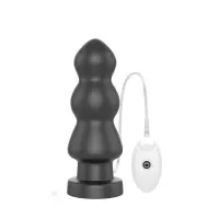 Plug Anal con Vibración King Sized 7.8 Negro · LOVETOY · Anal