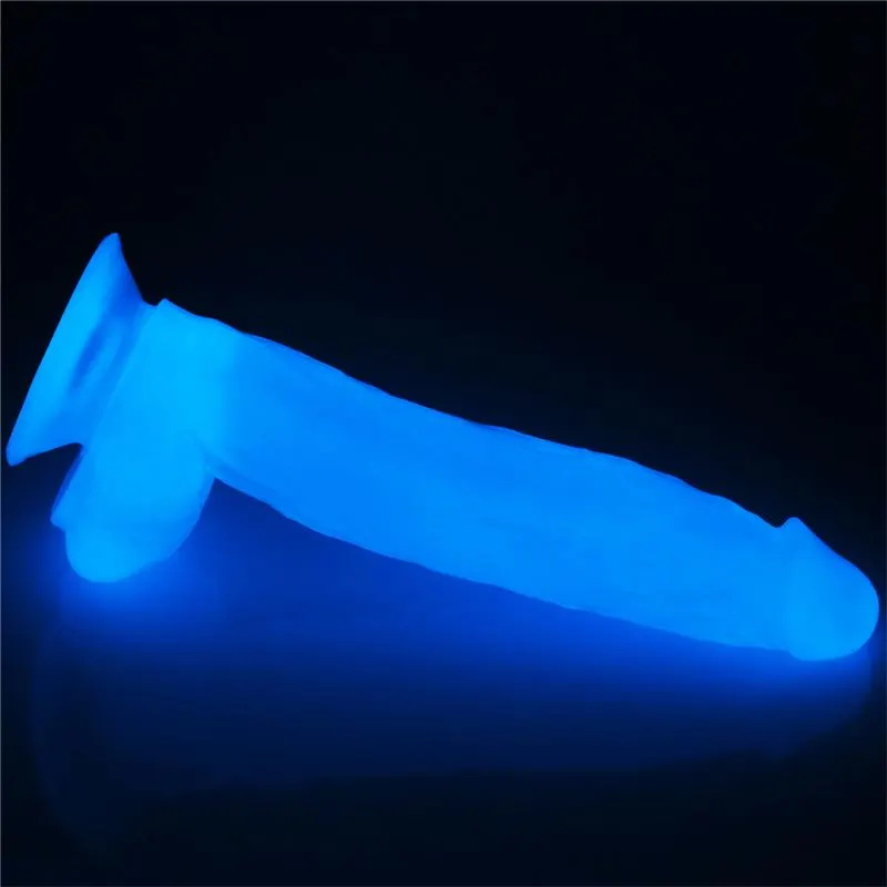 Dildo Lumino 10 Luz Azul · LOVETOY · Dildos — Foto 2