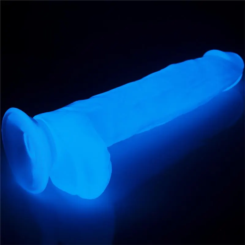 Dildo Lumino 10 Luz Azul · LOVETOY · Dildos — Foto 3