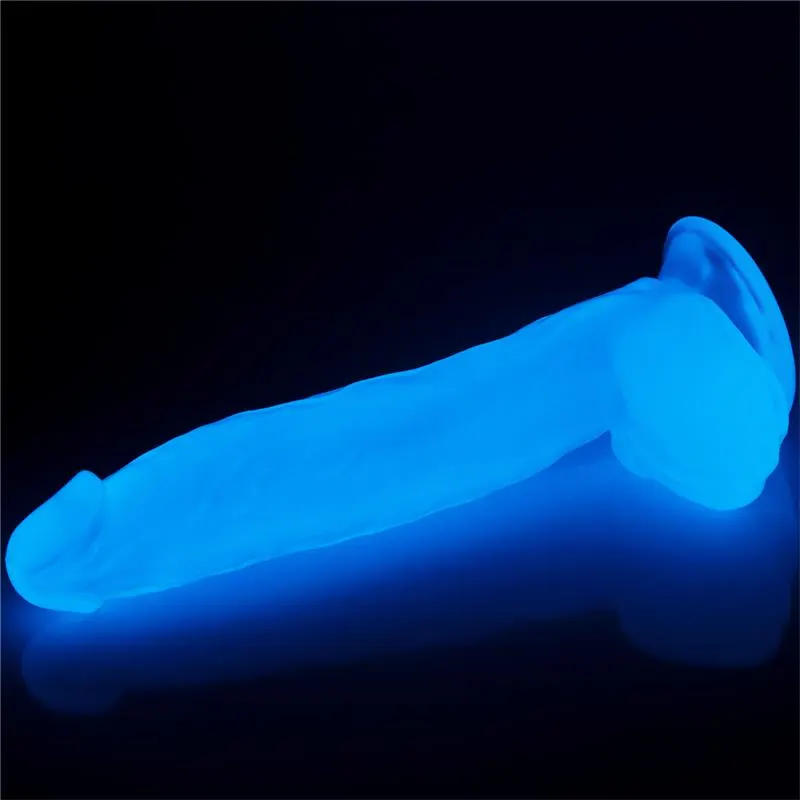 Dildo Lumino 10 Luz Azul · LOVETOY · Dildos — Foto 4