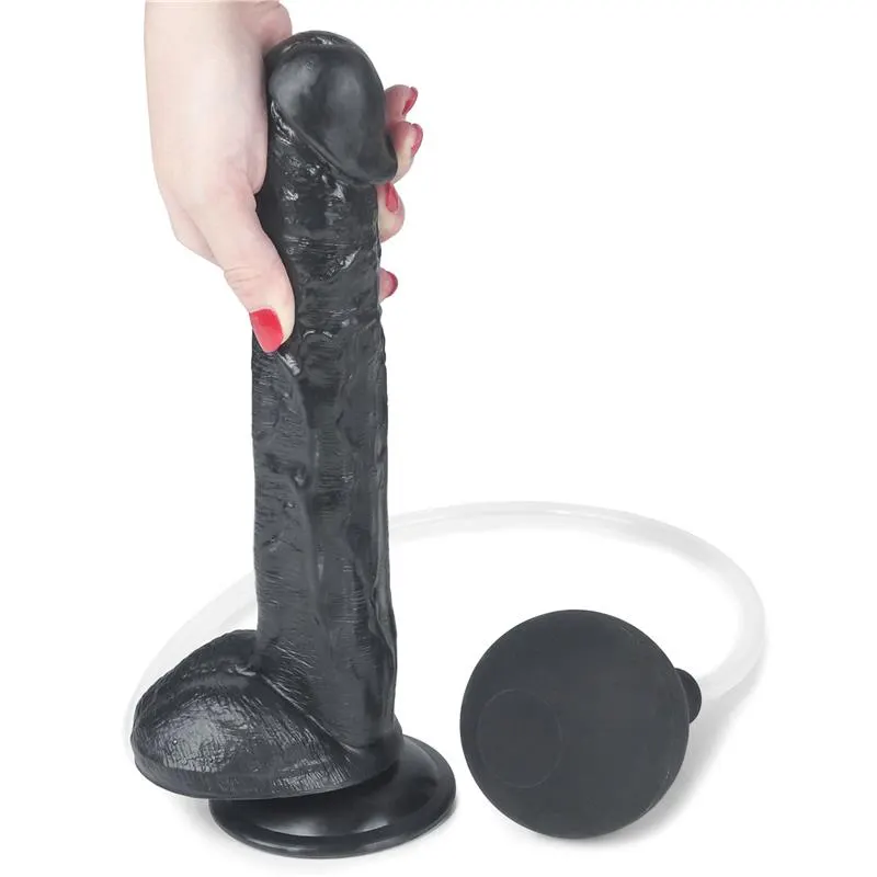 Dildo Squirting 11 Negro · LOVETOY · Dildos — photo 2