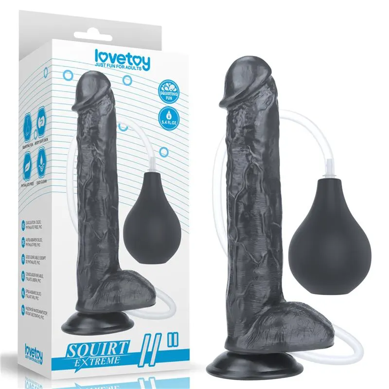 Dildo Squirting 11 Negro · LOVETOY · Dildos — photo 9