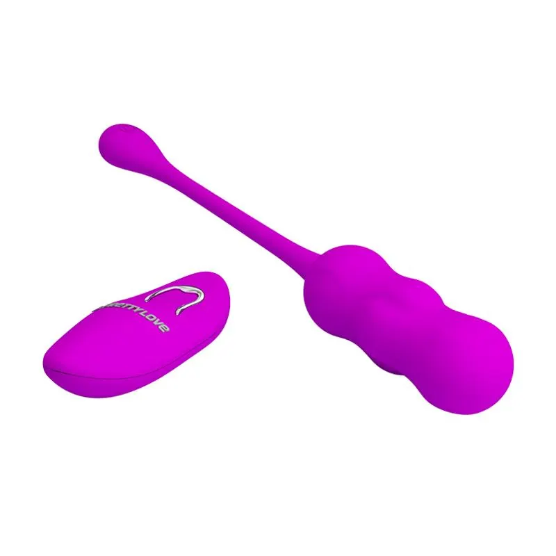 Leshy Huevo Vibrador con Control Remoto USB · PRETTYLOVE · Huevos y Balas Vibradoras — photo 2