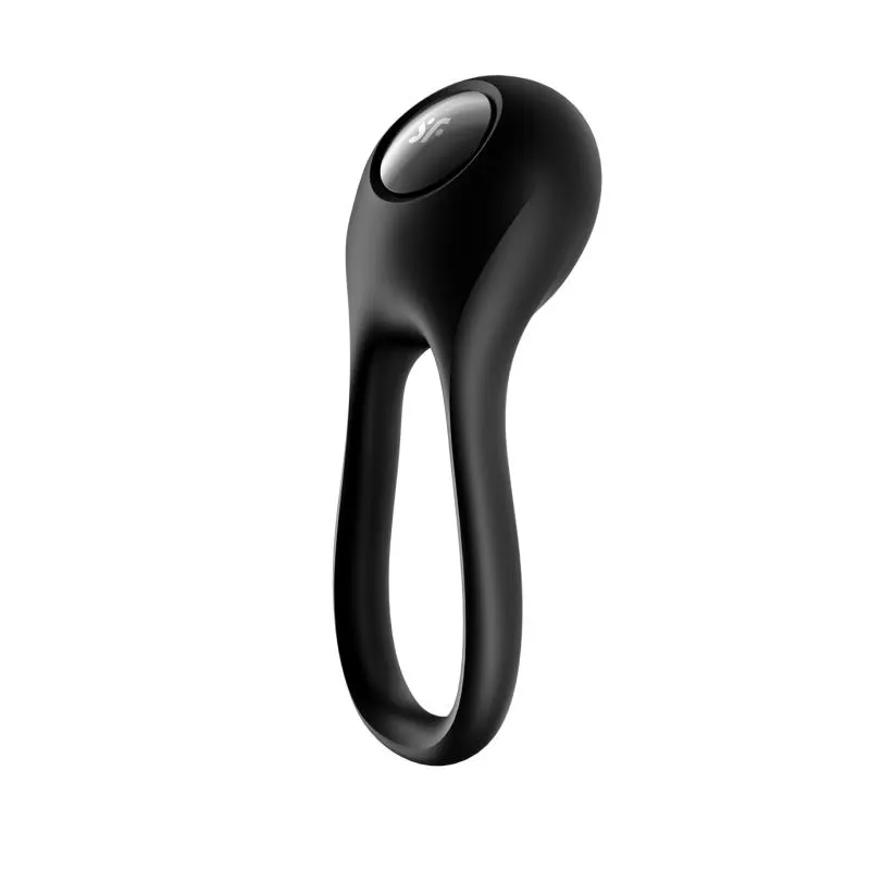 Anillo para el Pene Majestic Duo USB Negro · SATISFYER · Anillos para el Pene