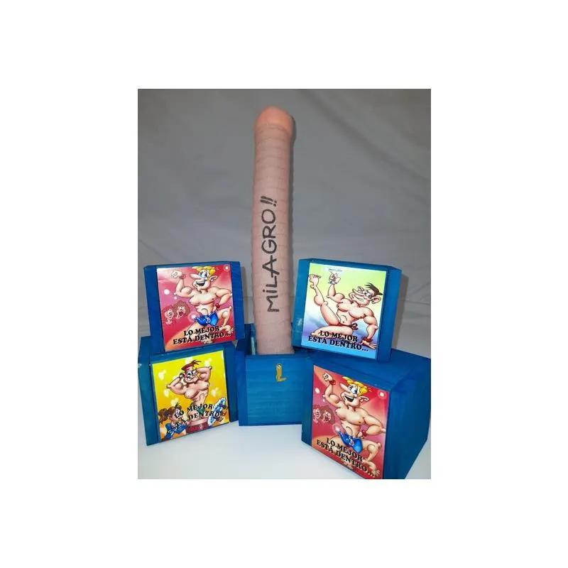 Caja Sorpresa Pene 40 cm · DIVERTY SEX · Juegos y Complementos Divertidos