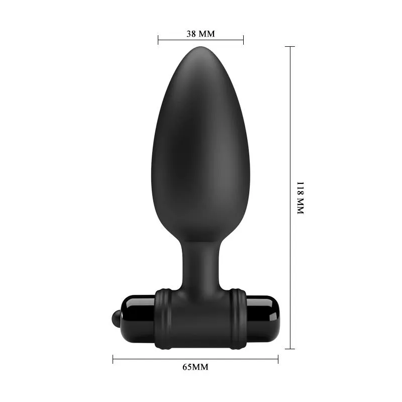 Plug Anal con Vibración Vibra Butt Plug II USB · PRETTYLOVE · Anal — photo 8