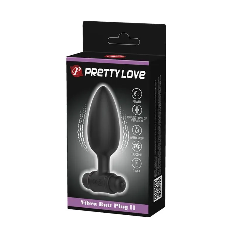 Plug Anal con Vibración Vibra Butt Plug II USB · PRETTYLOVE · Anal — photo 9
