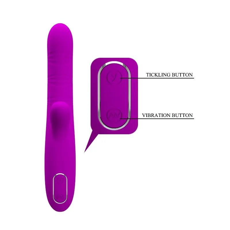 Angelique Vibrador con Movimiento Finger USB · PRETTYLOVE · Vibradores — Foto 7