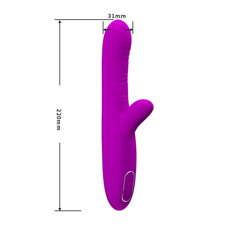 Angelique Vibrador con Movimiento Finger USB · PRETTYLOVE · Vibradores — Foto 8