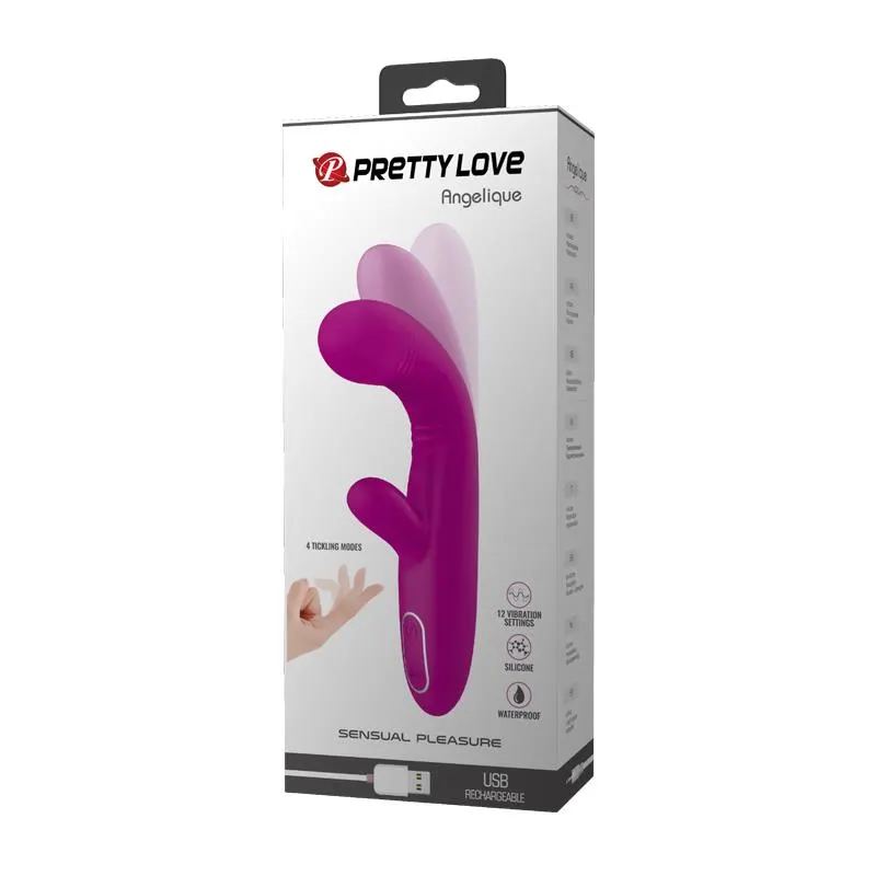 Angelique Vibrador con Movimiento Finger USB · PRETTYLOVE · Vibradores — Foto 9