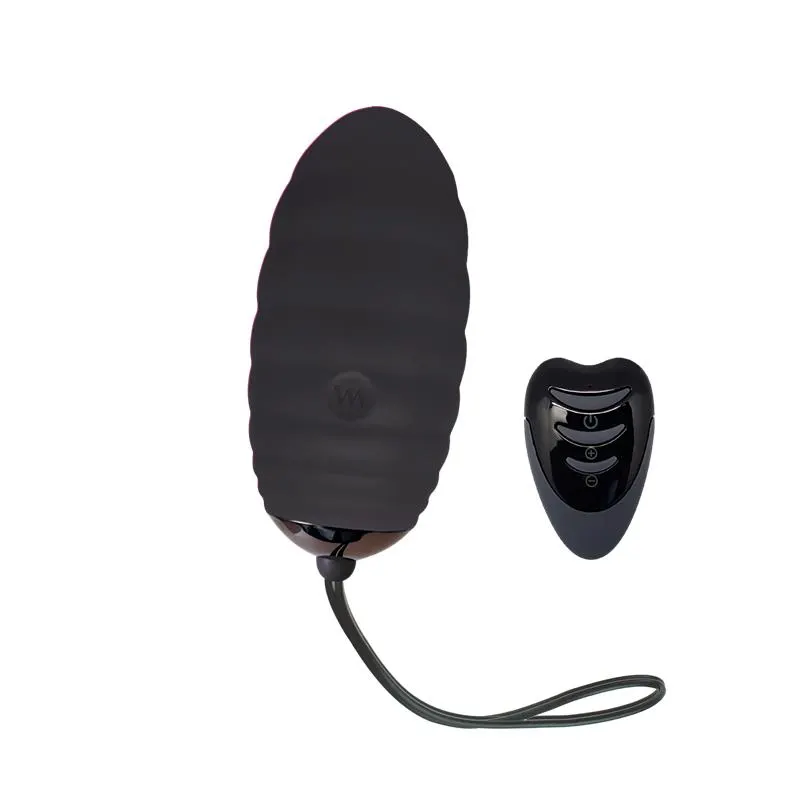 Huevo Vibrador Ocean Breeze 2.0 con Control Remoto Negro · ADRIEN LASTIC · Huevos y Balas Vibradoras