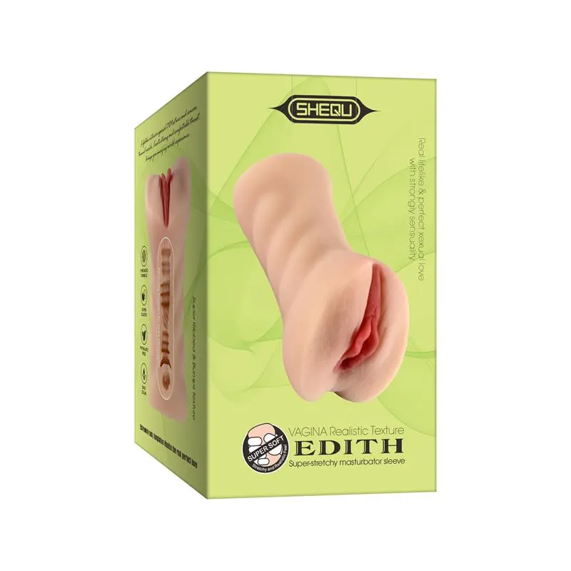 Masturbador Masculino Vagina Edith Skin · SHEQU · Masturbadores Él — foto 5