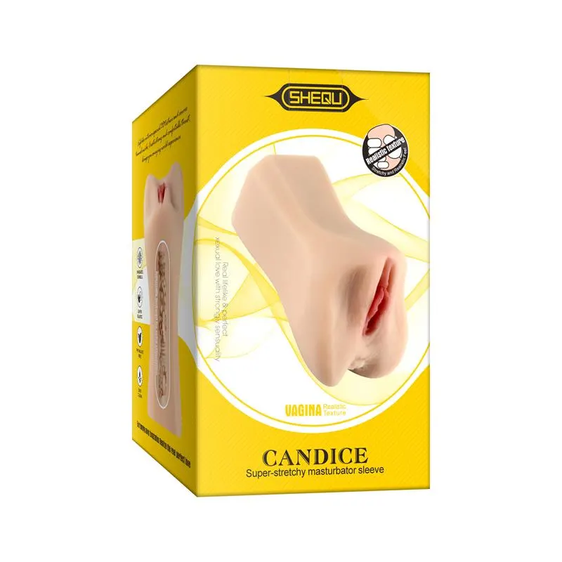 Masturbador Masculino Vagina Candice Skin · SHEQU · Masturbadores Él — Foto 5