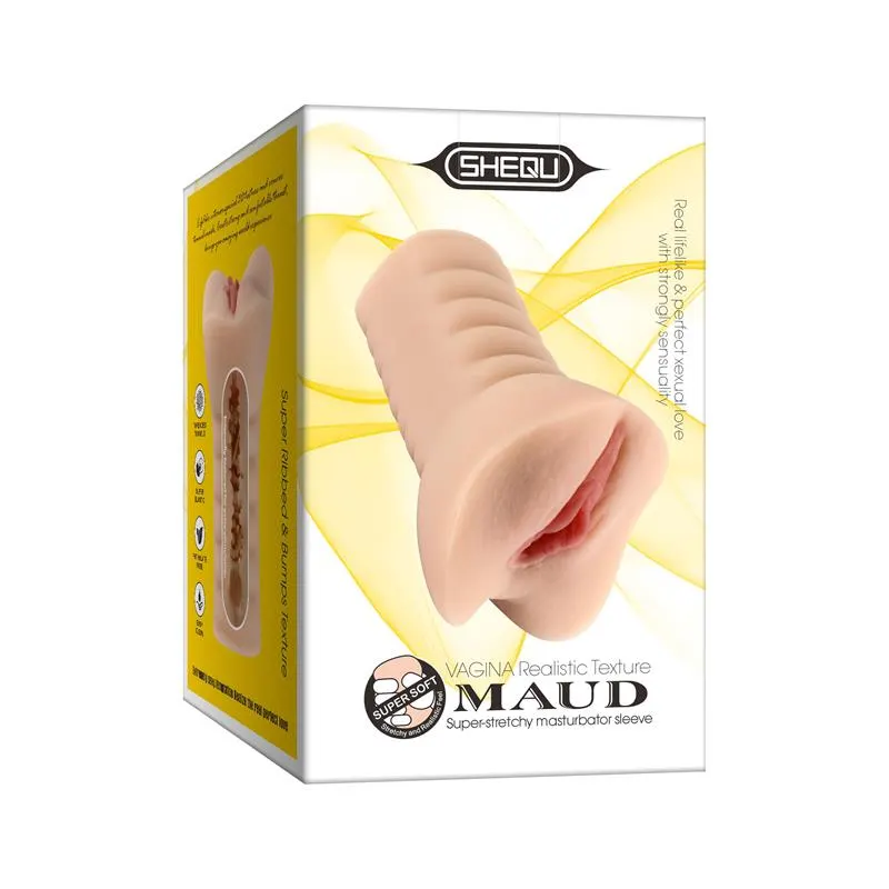 Masturbador Masculino Vagina Maud Skin · SHEQU · Masturbadores Él — Foto 5