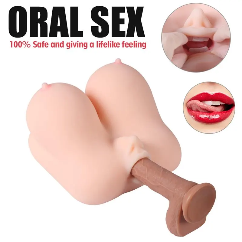 Jalome Masturbador 3 en 1 Vagina, Boca y Pecho 3.2 kg · XISE · Masturbadores Él — Foto 5