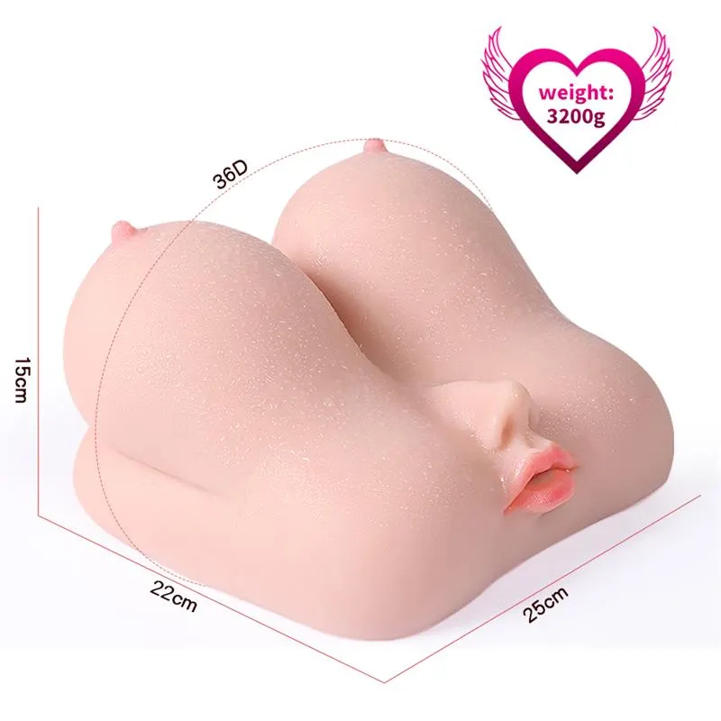 Jalome Masturbador 3 en 1 Vagina, Boca y Pecho 3.2 kg · XISE · Masturbadores Él — Foto 10