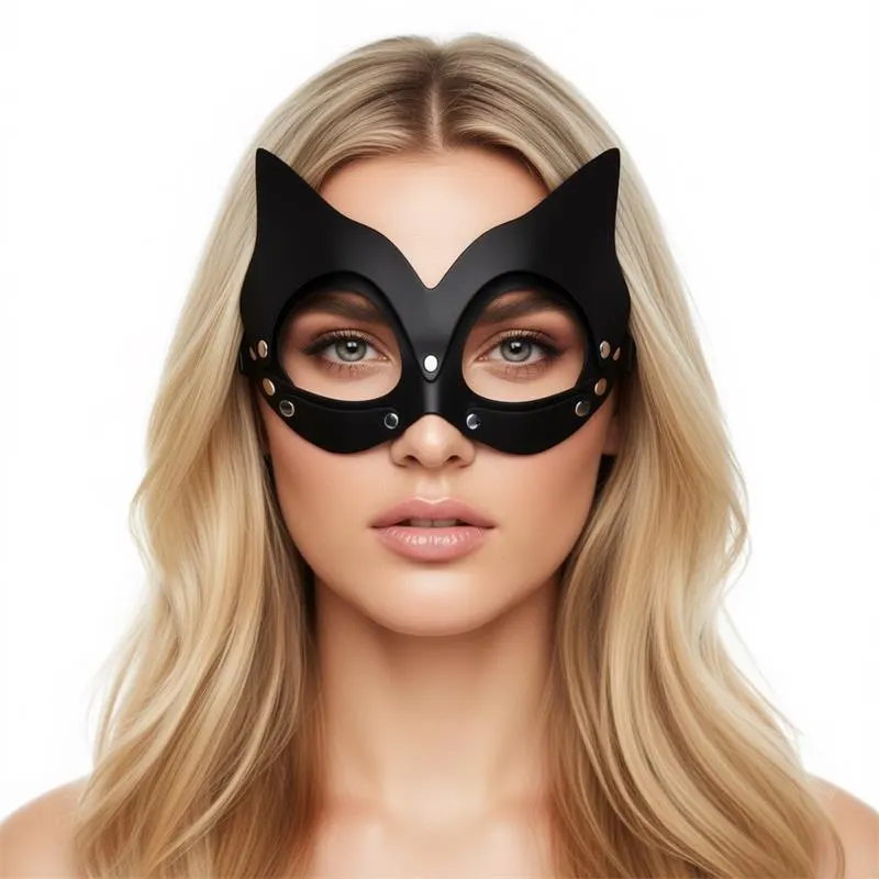 Kaissy Máscara de Gatita Ajustable · INTOYOU BDSM LINE · Juegos y Complementos Divertidos