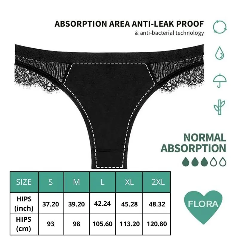 Flora Braguita Menstrual  Normal · ADALET ECO PERIOD · Tangas y Braguitas — Foto 2