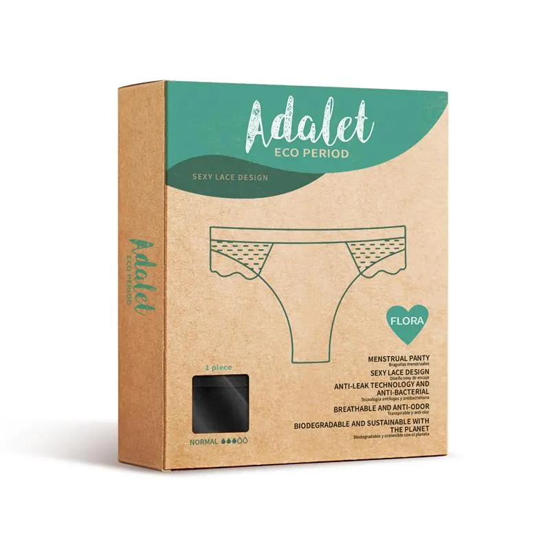Flora Braguita Menstrual  Normal · ADALET ECO PERIOD · Tangas y Braguitas — Foto 8